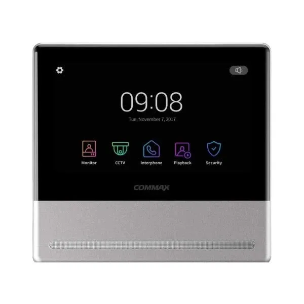 كومماكس شاشة داخلية لهاتف الباب | CDV-1004QT | شاشة بحجم 10 بوصات