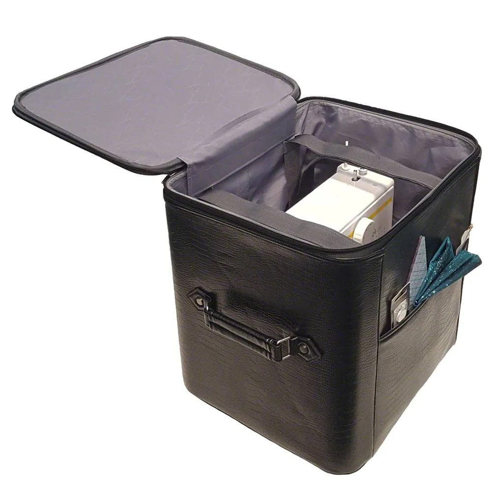 15in Wheeled Serger Hard Case - Black