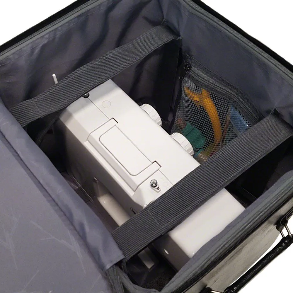 15in Wheeled Serger Hard Case - Black