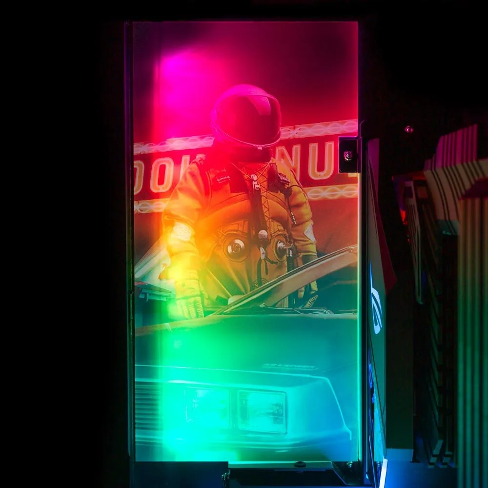 235 AM Lian Li O11 and Dynamic and XL Rear Panel Plate Cover with ARGB LED Lighting