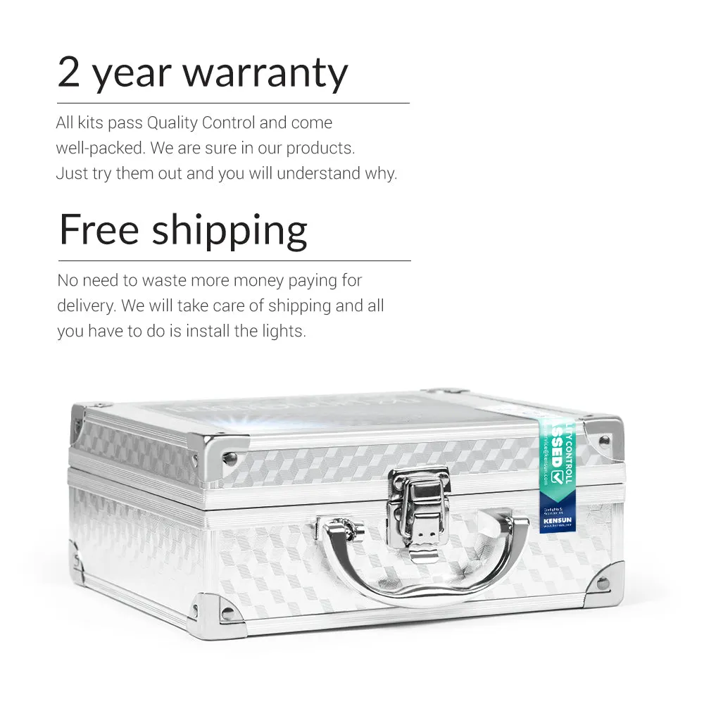 35W HID H3 Conversion Kit with Slim Digital Ballasts