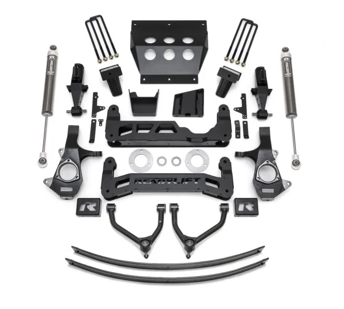 9" Lift Kit - Chevrolet Silverado 1500 / GMC Sierra 1500 - 2014-2016 W/ Cast Steel Suspension With Falcon 1.1 Monotube Shocks