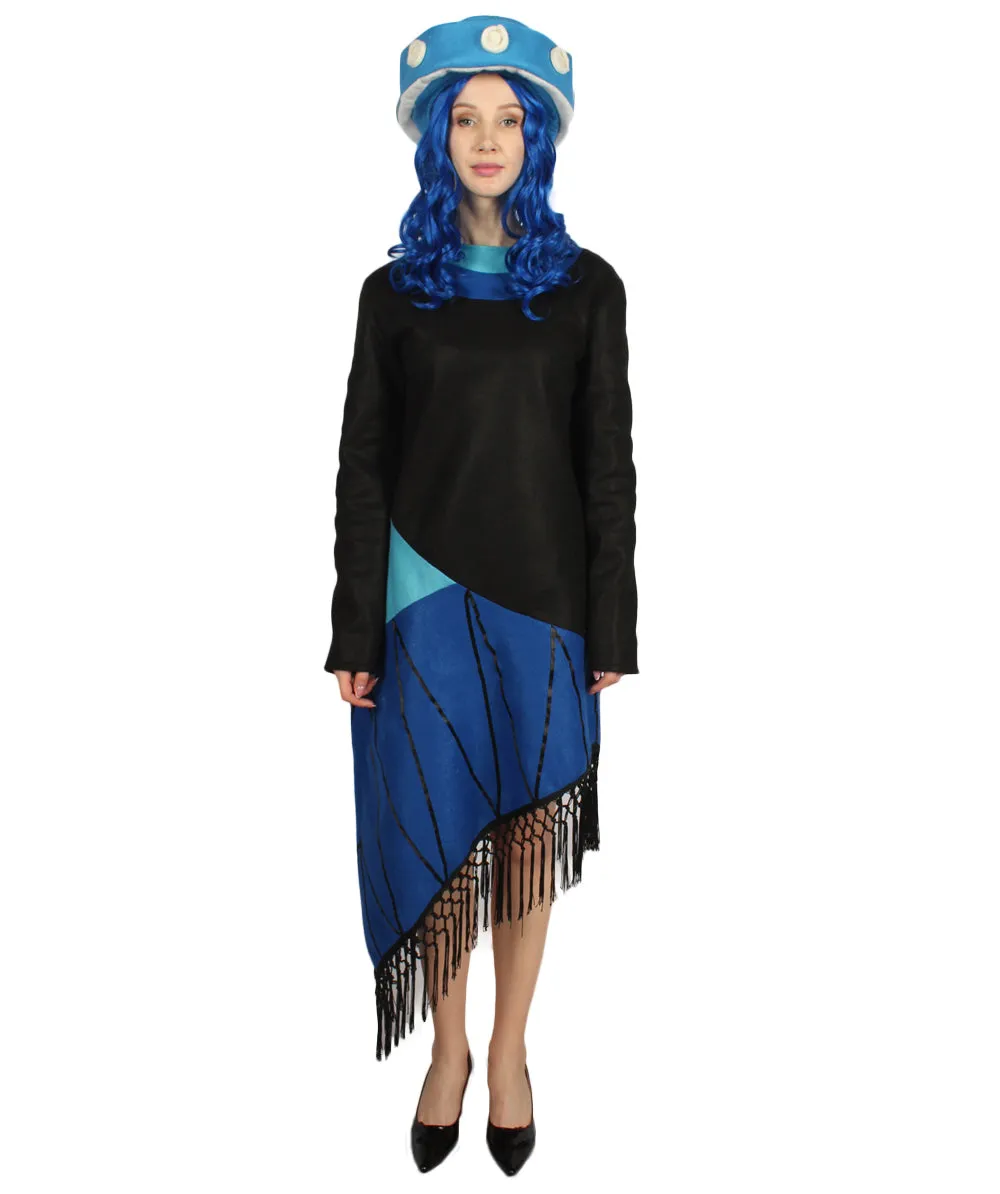 Adult Women Gaming Costume | Multicolored Cosplay Costume