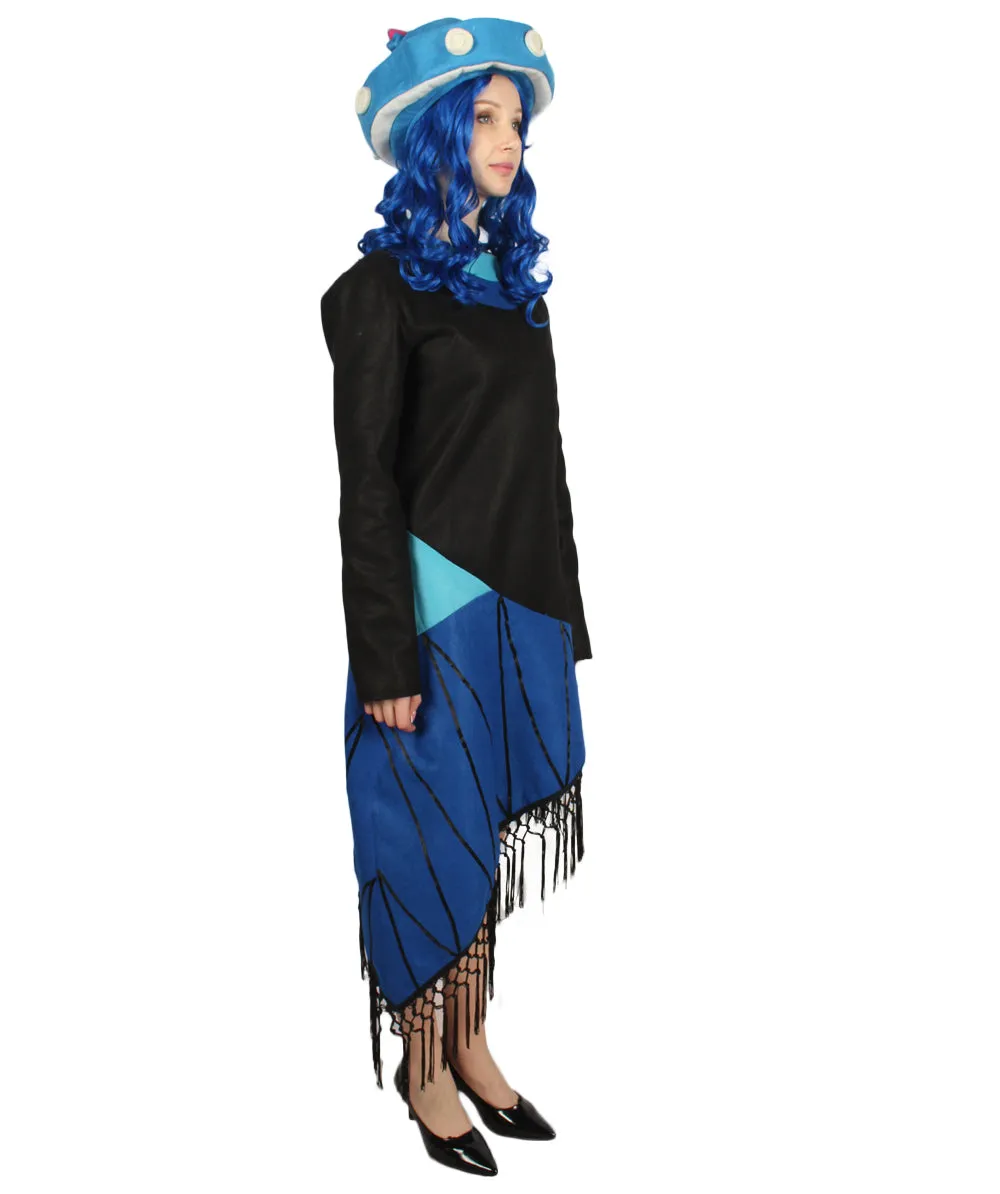 Adult Women Gaming Costume | Multicolored Cosplay Costume