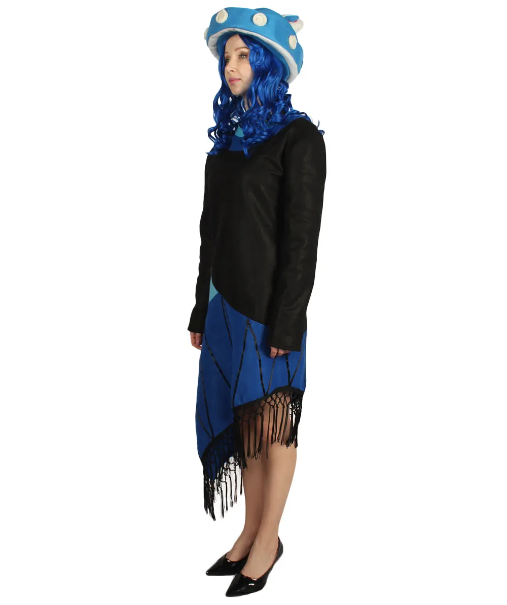 Adult Women Gaming Costume | Multicolored Cosplay Costume