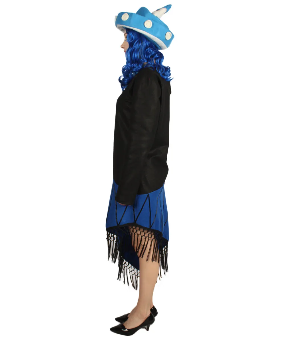 Adult Women Gaming Costume | Multicolored Cosplay Costume