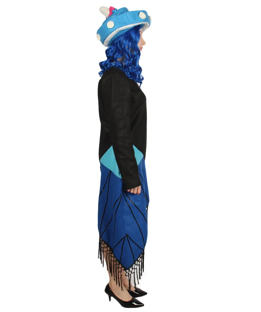 Adult Women Gaming Costume | Multicolored Cosplay Costume