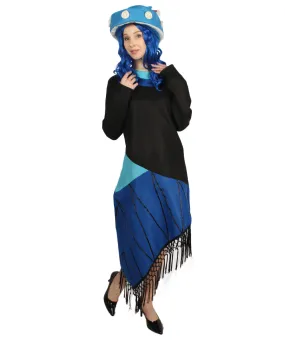 Adult Women Gaming Costume | Multicolored Cosplay Costume