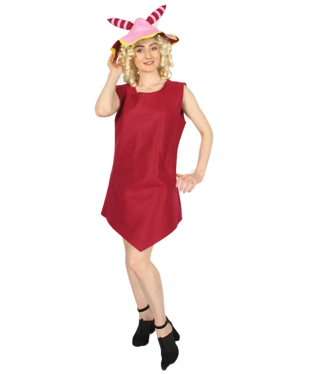 Adult Women Gaming Costume | Red Cosplay Costume