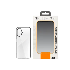 AMPD TPU / Acrylic Crystal Clear Case with Black Bumper for Celero 5G (Gen 3) by AMPD