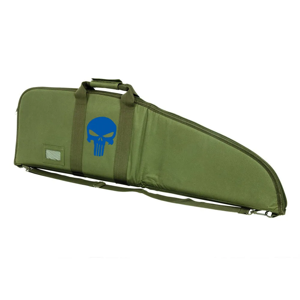 ANM CUSTOMS Vinyl Tactical Airsoft Rifle Case w/ Punisher Skull