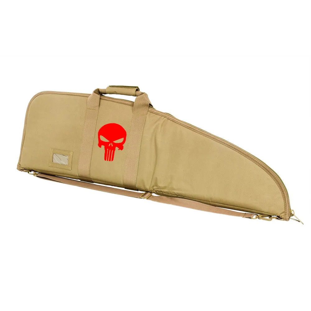 ANM CUSTOMS Vinyl Tactical Airsoft Rifle Case w/ Punisher Skull