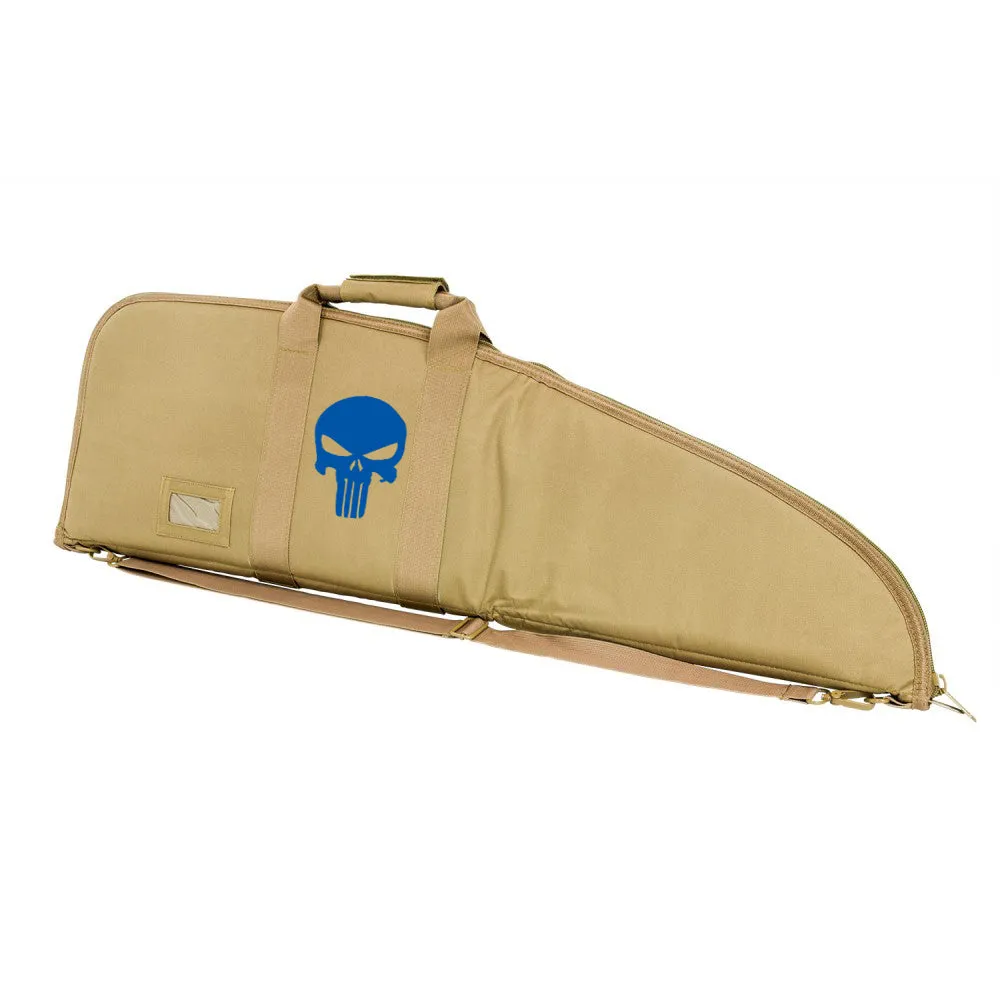 ANM CUSTOMS Vinyl Tactical Airsoft Rifle Case w/ Punisher Skull