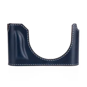Arte di Mano Leica Q3 Half Case (Type 1-SD, Screw Secured) - Buttero Navy