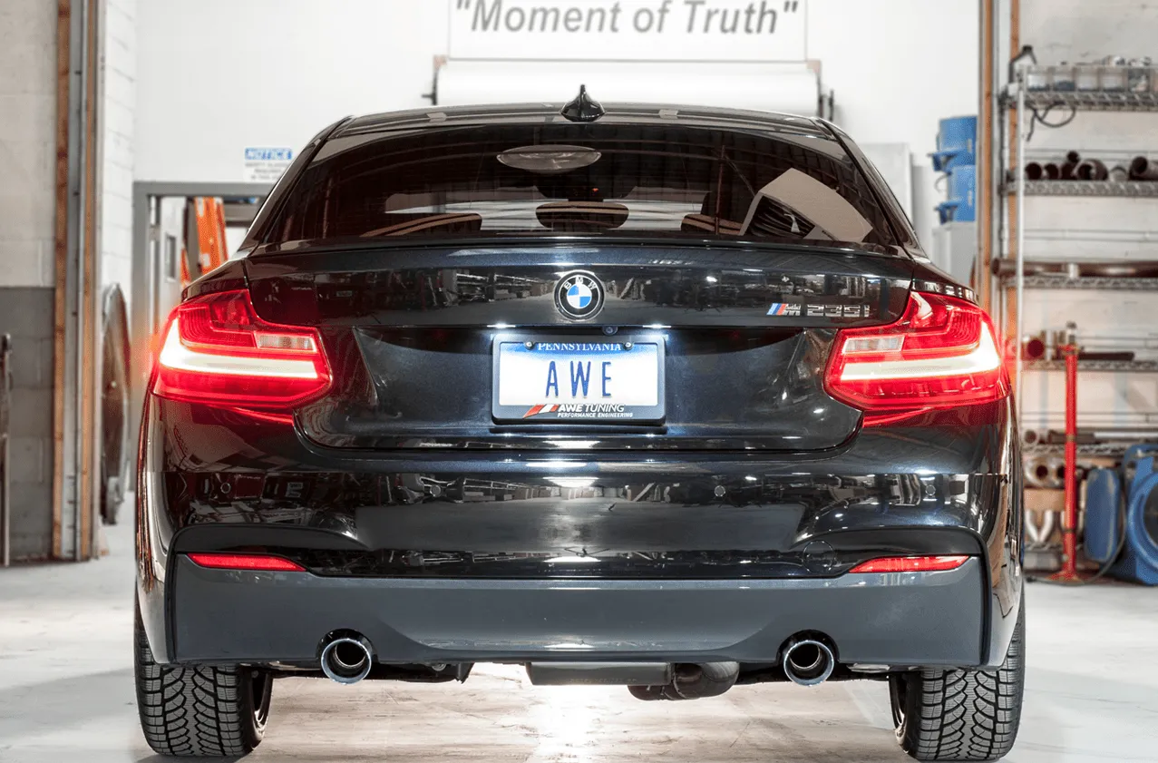AWE BMW F22 M235i / M240i Touring Edition Axle-Back Exhaust