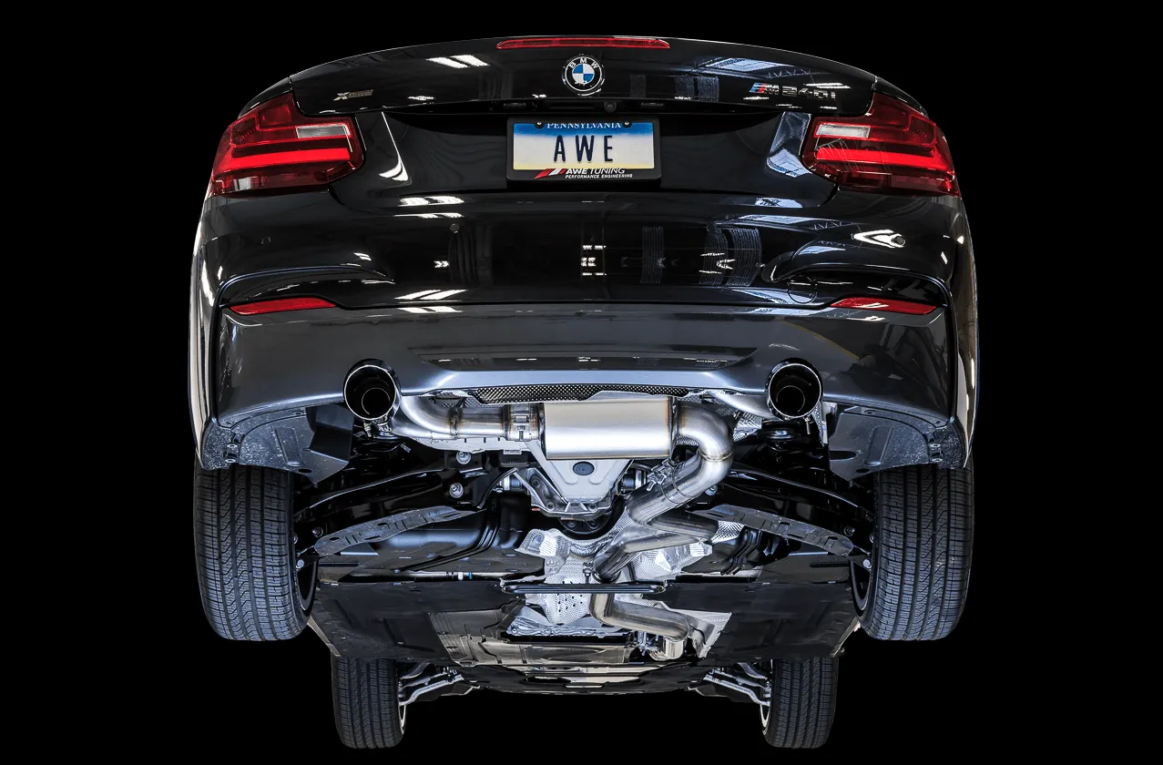AWE BMW F22 M235i / M240i Touring Edition Axle-Back Exhaust