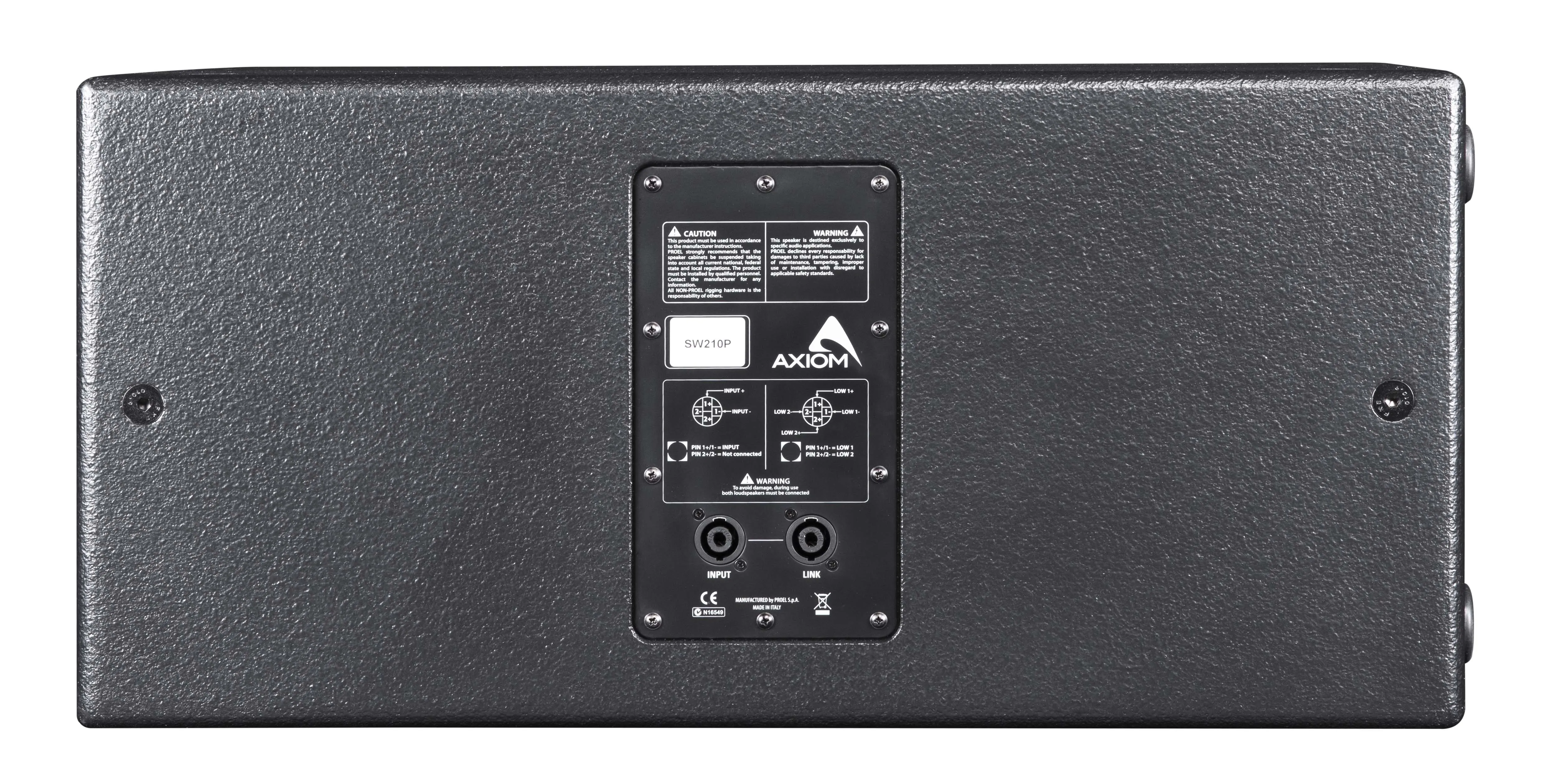 Axiom SW210P Direct Radiating Subwoofer - 2 x 10”