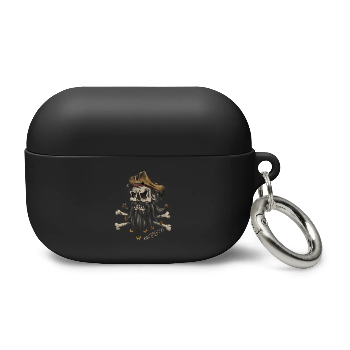 Black Beard AirPods case