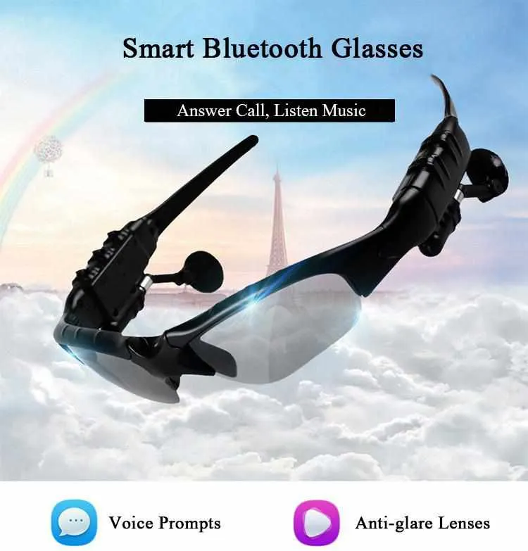 Bluetooth Earbud Sunglasses