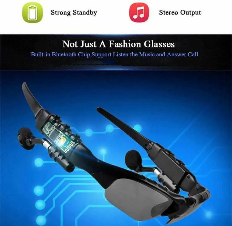 Bluetooth Earbud Sunglasses
