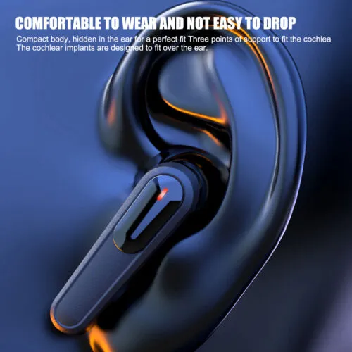 Bluetooth Waterproof Headset TWS 5.4 Wireless Earphone Earbuds Headphones Stereo