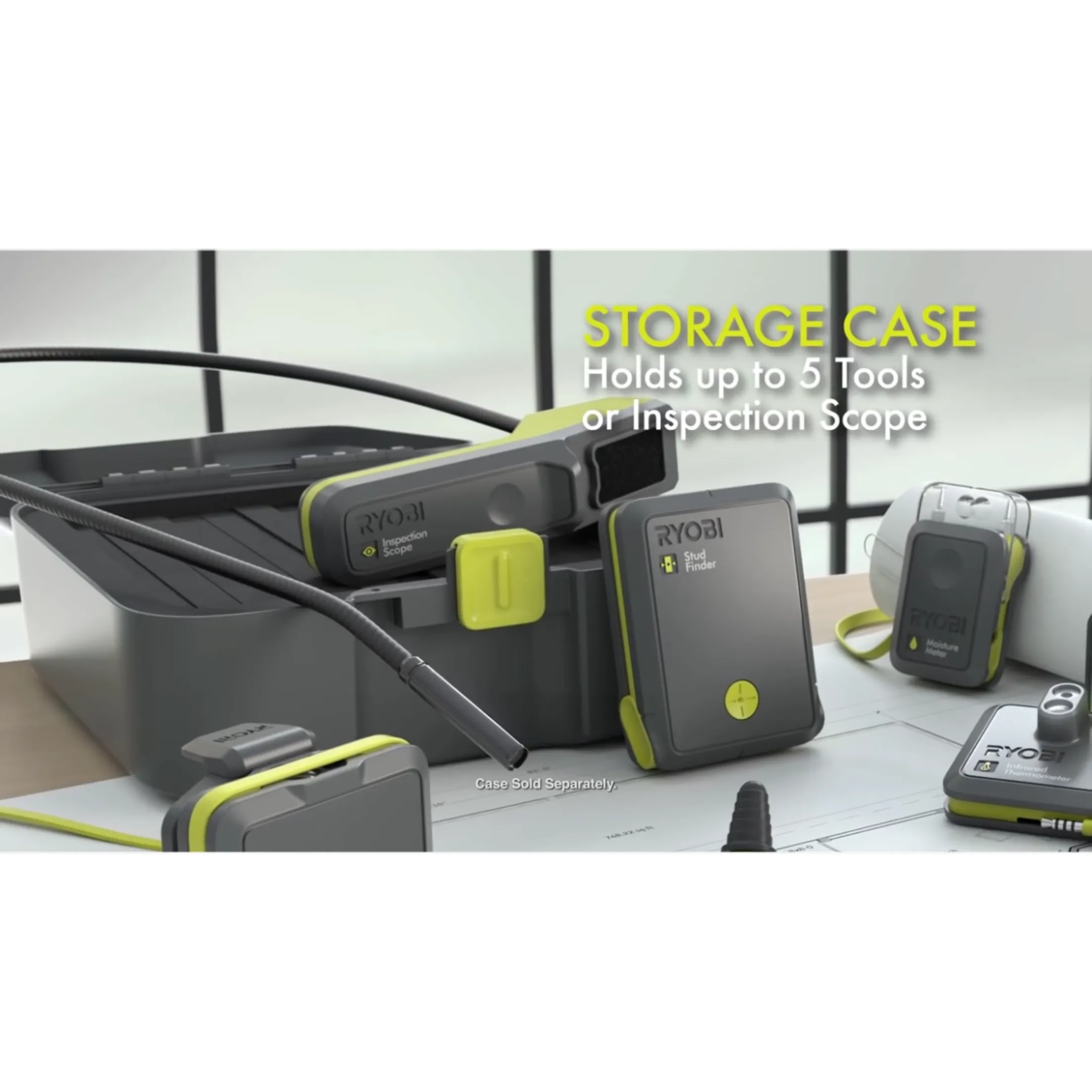 CLEARANCE RYOBI PHONEWORKS 5-Tool Storage Case