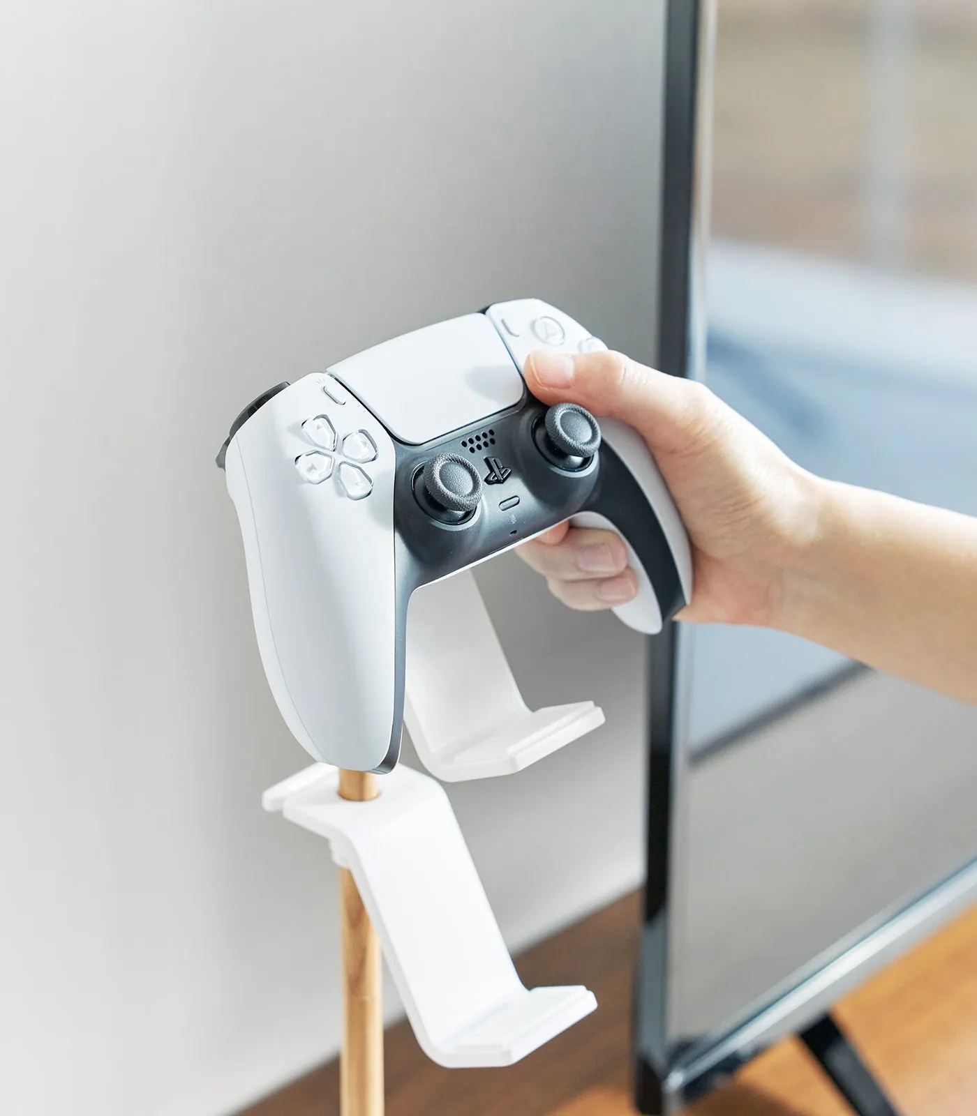 Controller Stand - Steel   Wood