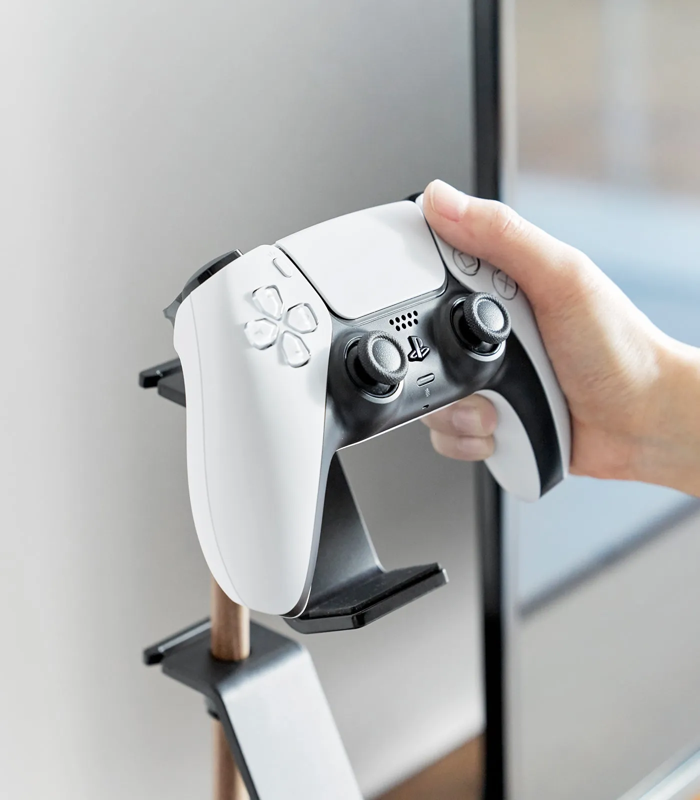 Controller Stand - Steel   Wood