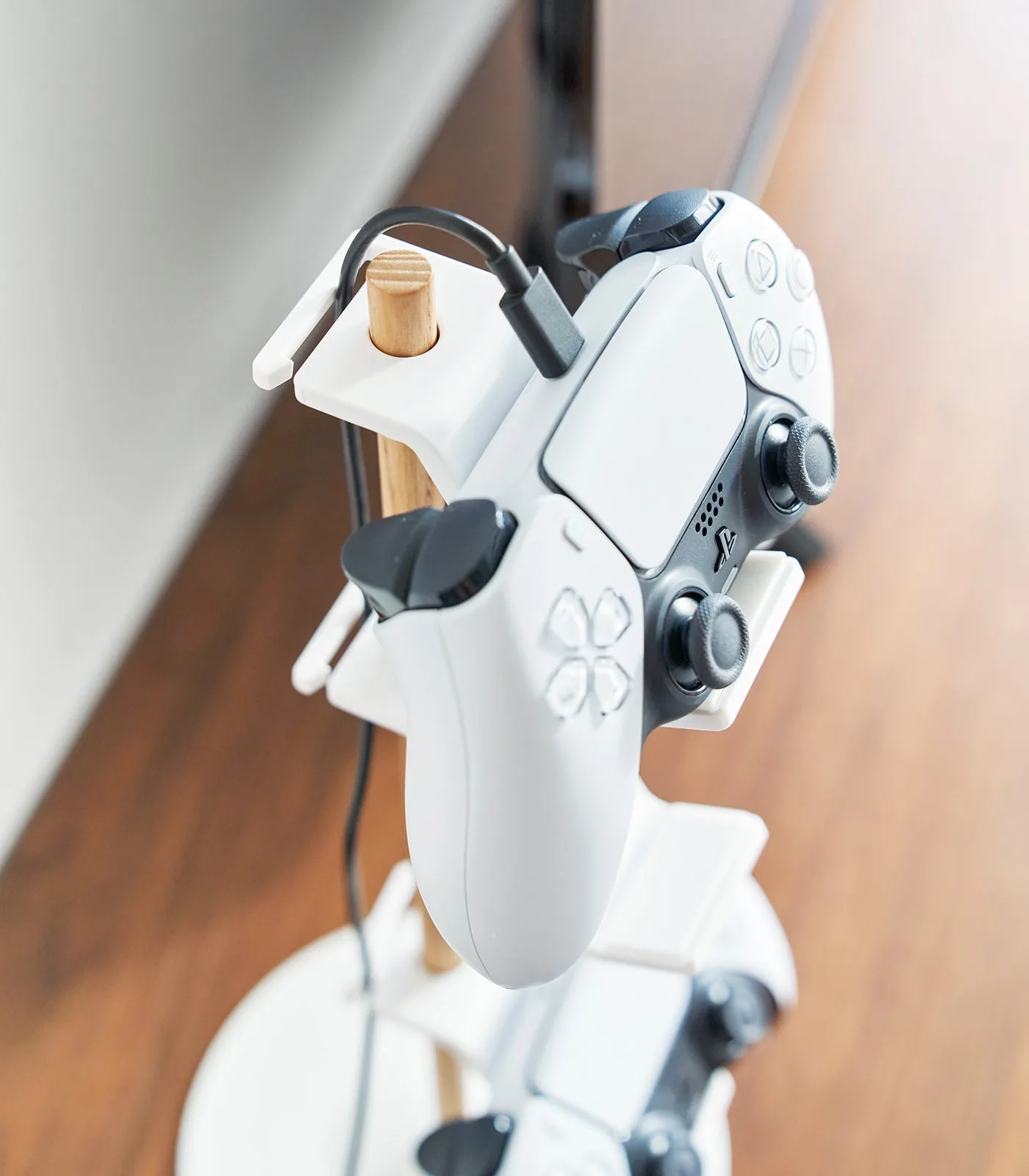 Controller Stand - Steel   Wood