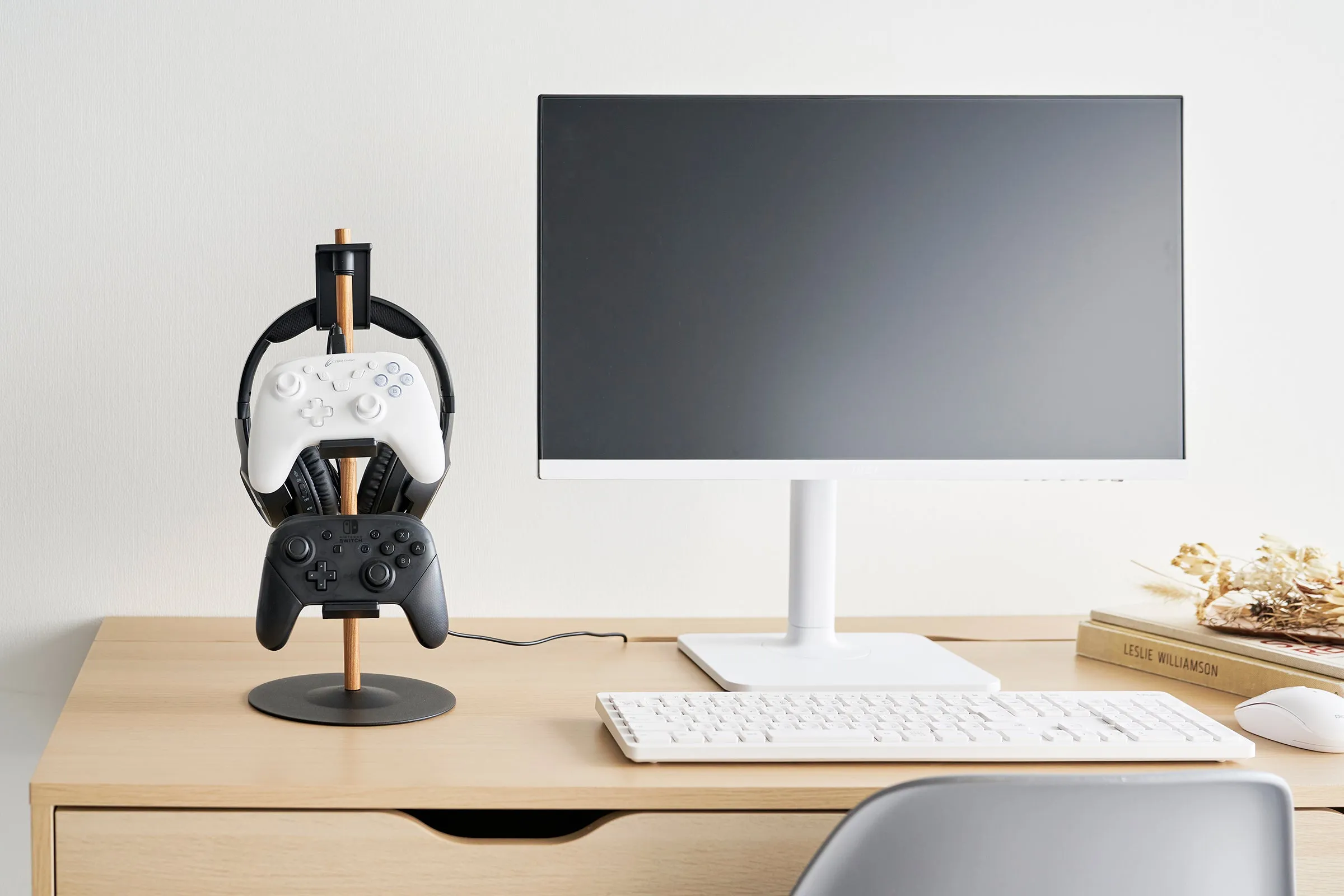 Controller Stand - Steel   Wood