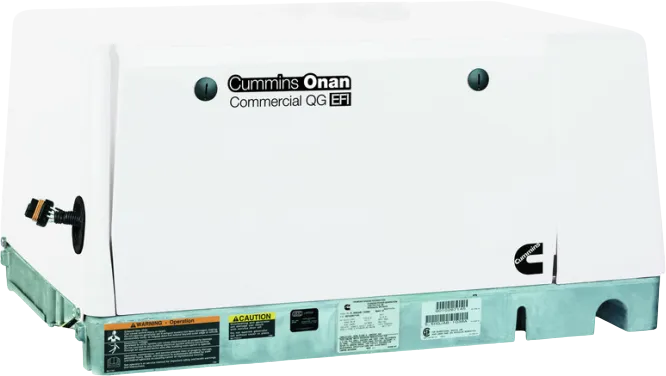 Cummins Onan QG 7000 7kW Generator Commercial Mobile Gas Single Phase Air Cooled New