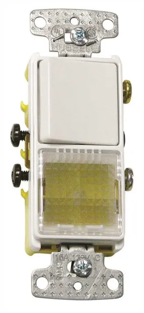 Decorator 3-way Switch Illuminated White