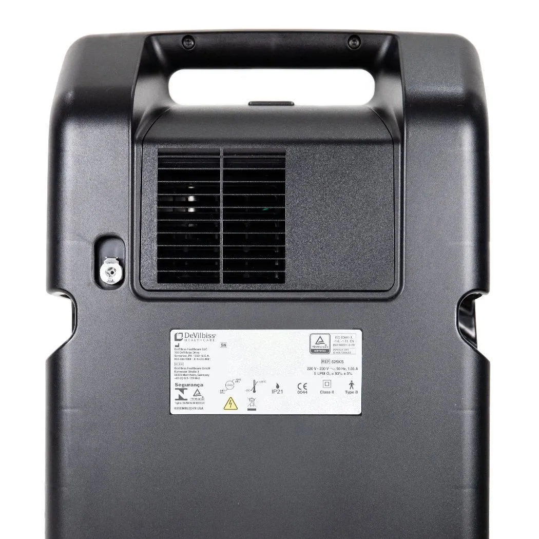 DeVilbiss Healthcare Compact Oxygen Concentrator, 5-Liter - Refurbished