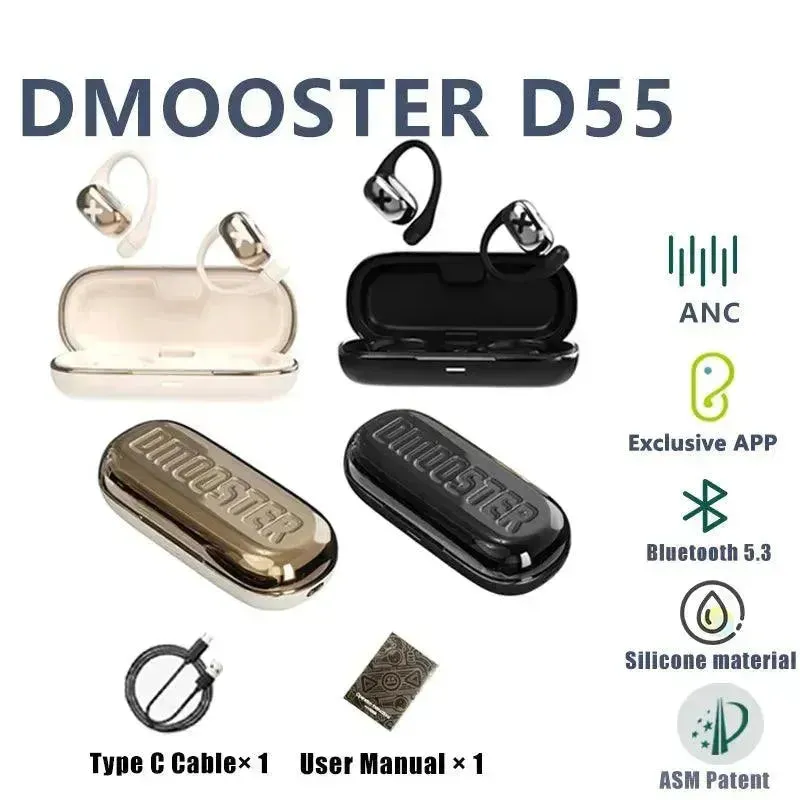 DMOOSTER D55 Bone Conduction Earphones