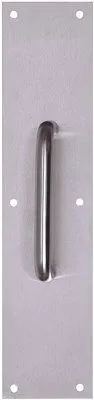 Door Pull Plate' 3-1/2 In. X 15 In.' Satin Stainless Steel