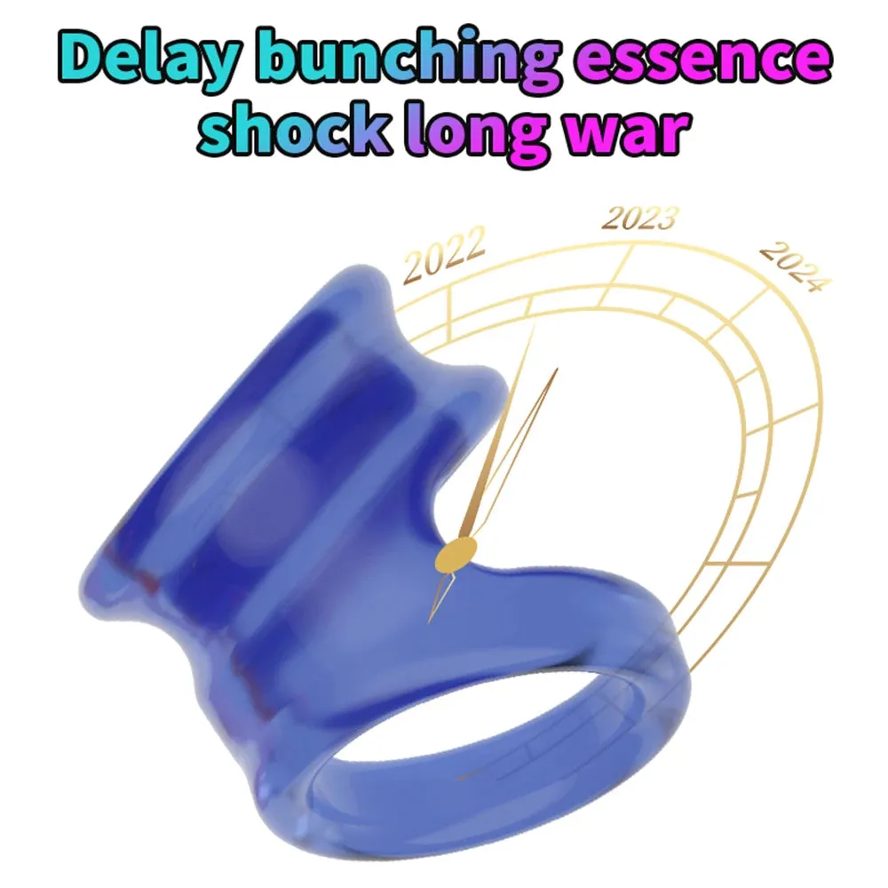Double Cock Ring for Men Delay Ejaculation