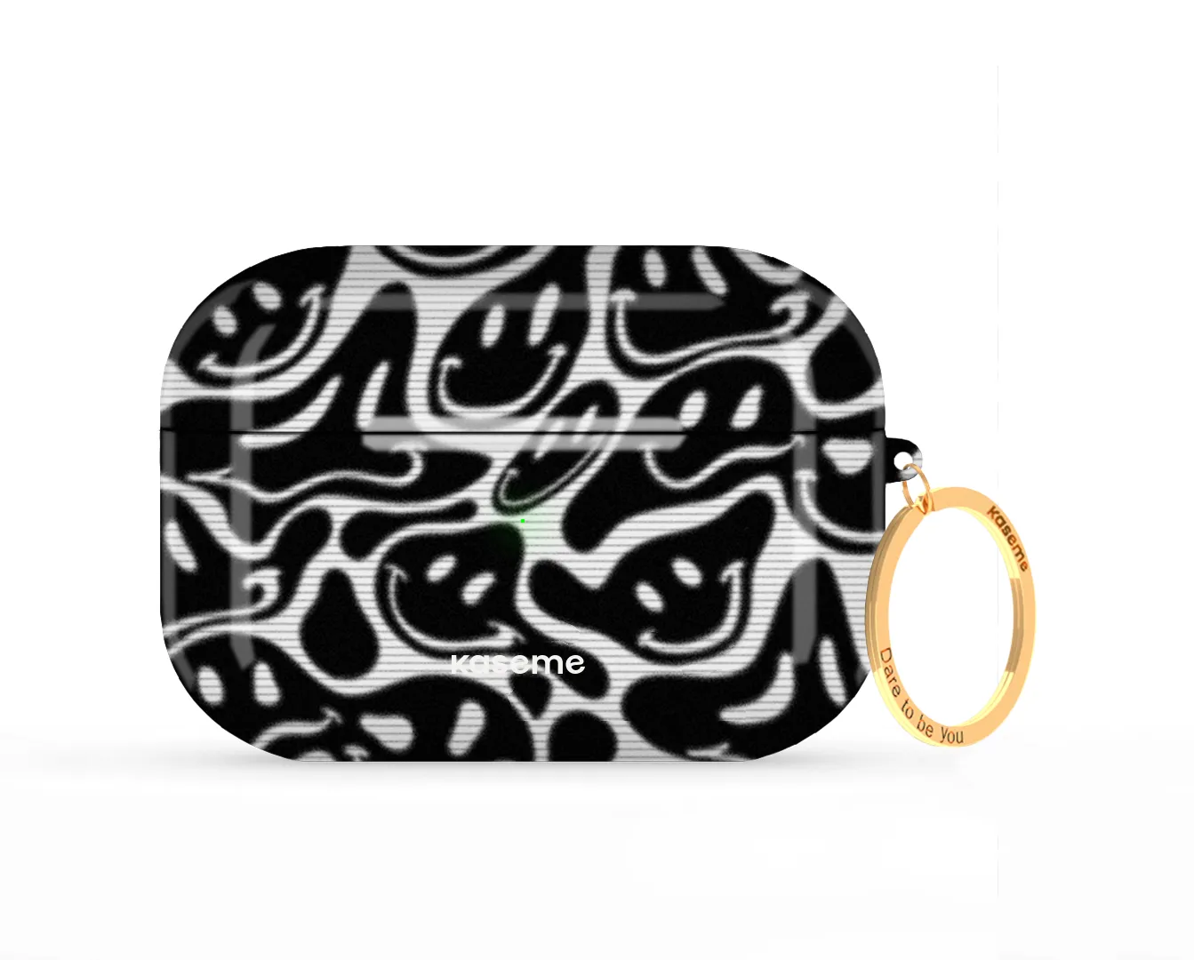 Dystopia Black AirPods Case