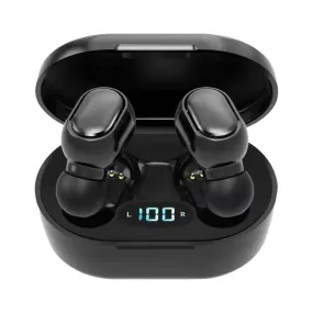 E7S TWS 5.0 Earphone In-ear Headphone Mini Wireless Bluetooth Headset with Button Binaural HD Call LED Electric Display