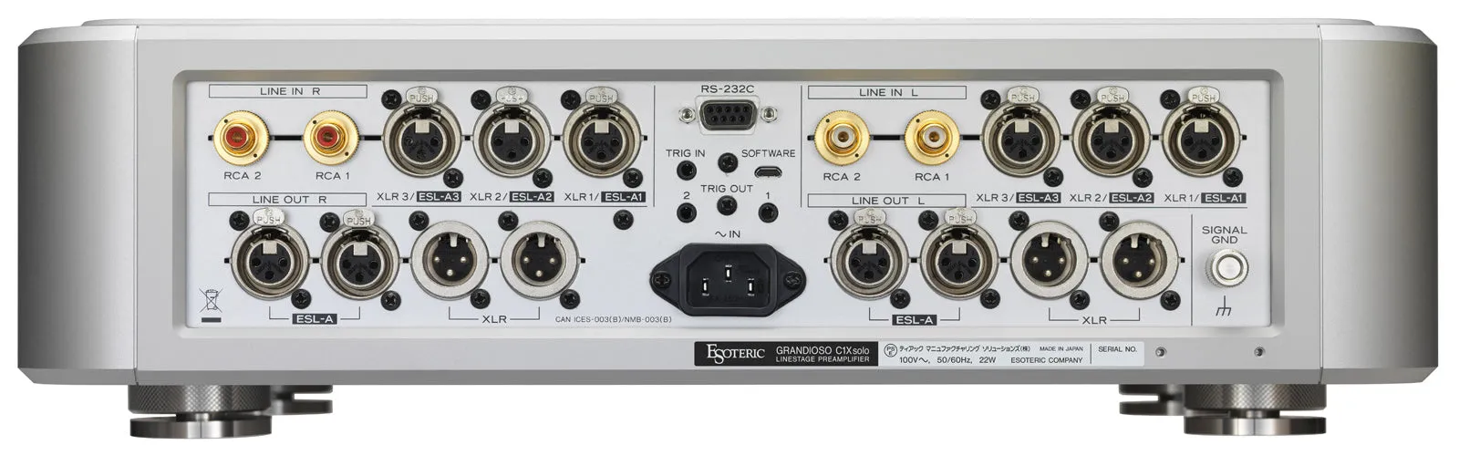Esoteric Grandioso C1X Solo Line Stage Preamplifier