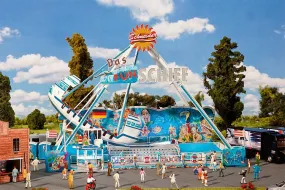 Faller HO FUN-Schiff Motorized Swing Boat Carnival Ride w/DCC Decoder Kit