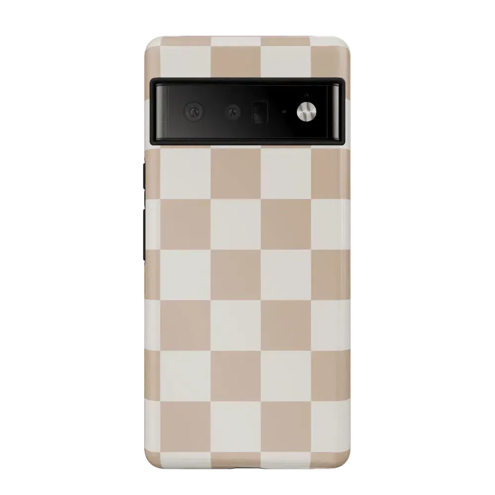 Fit Check | Neutral Checkerboard Google Pixel Case