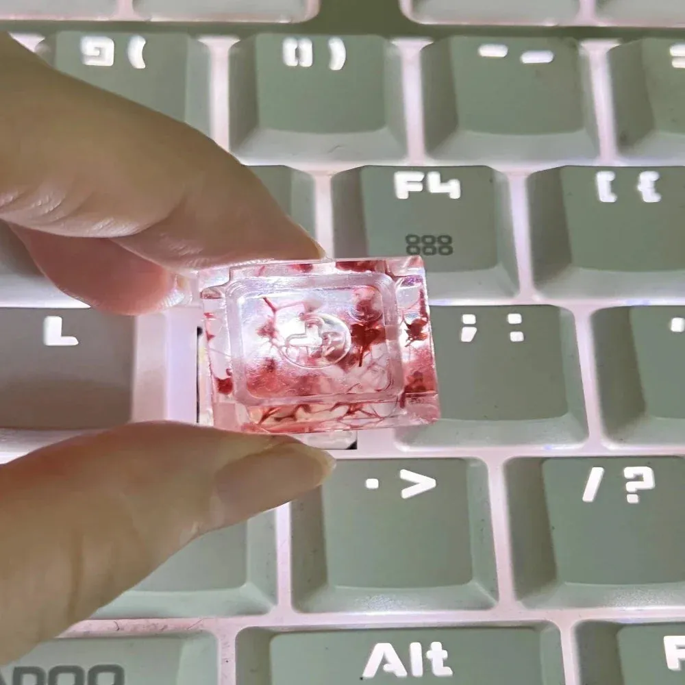 Floral Keycap for Mechanical Keyboard