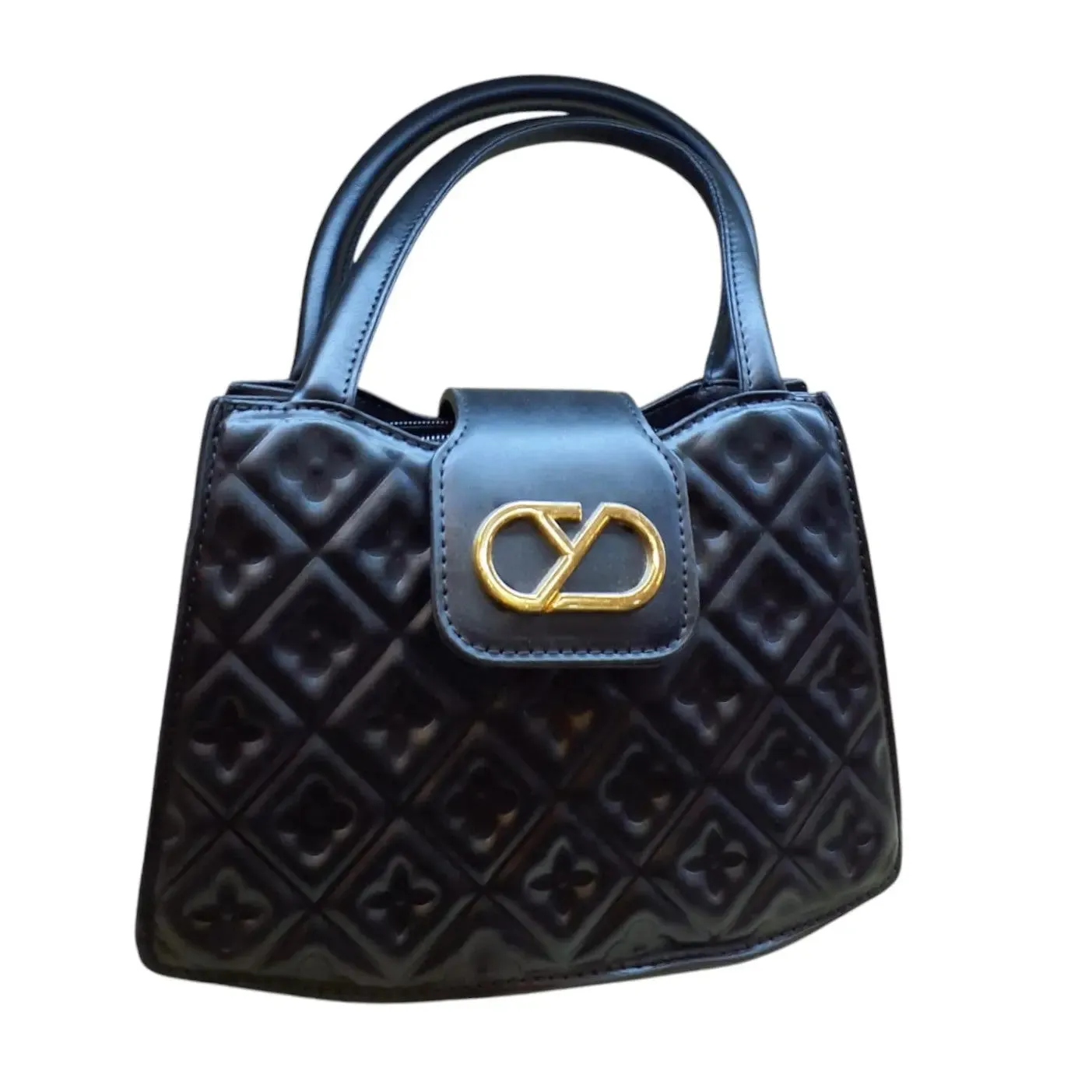 Floral Qiulted  Shoulder Bag