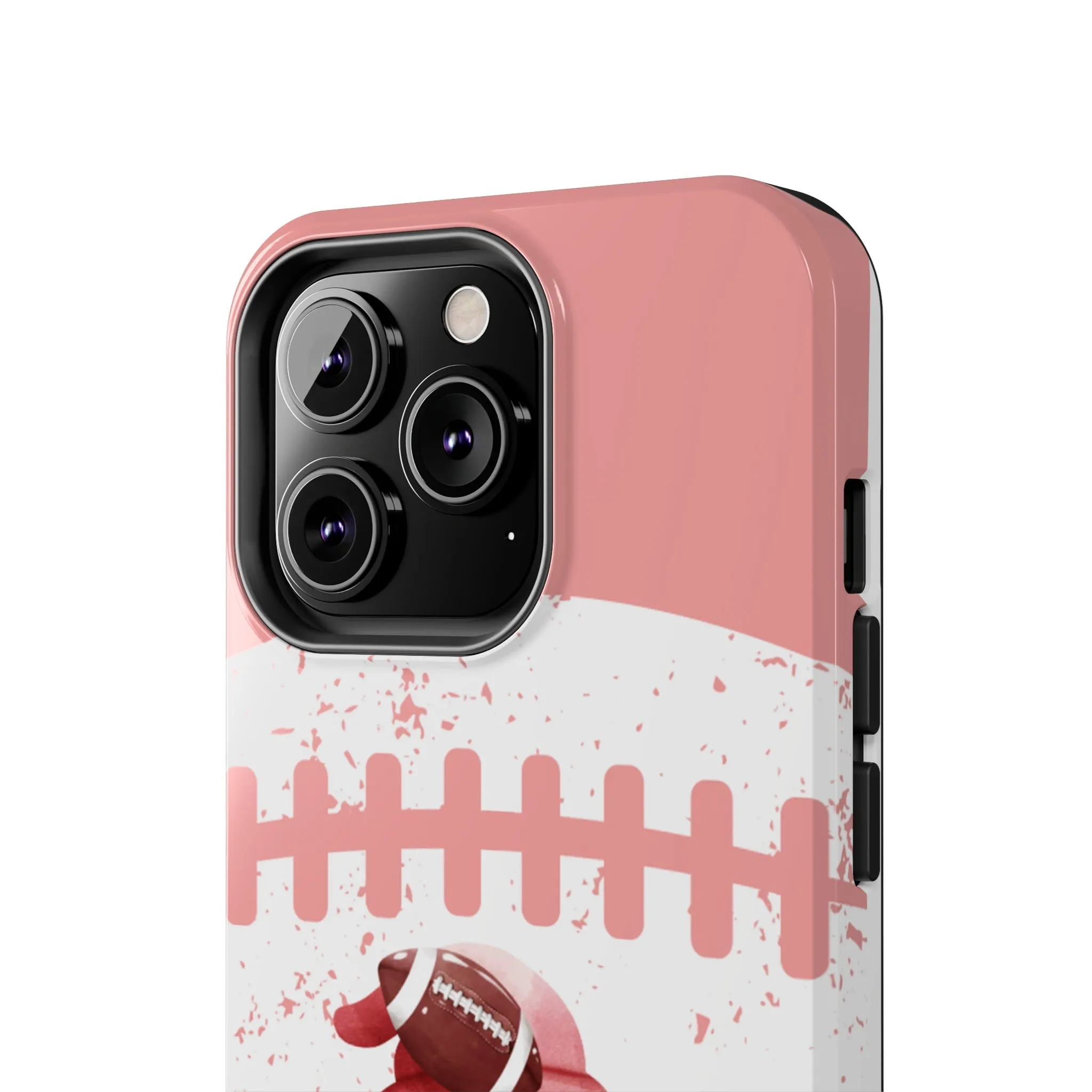 Football Fan Gnome Pink Cell Phone Case - Fun and Sporty Protective Cover