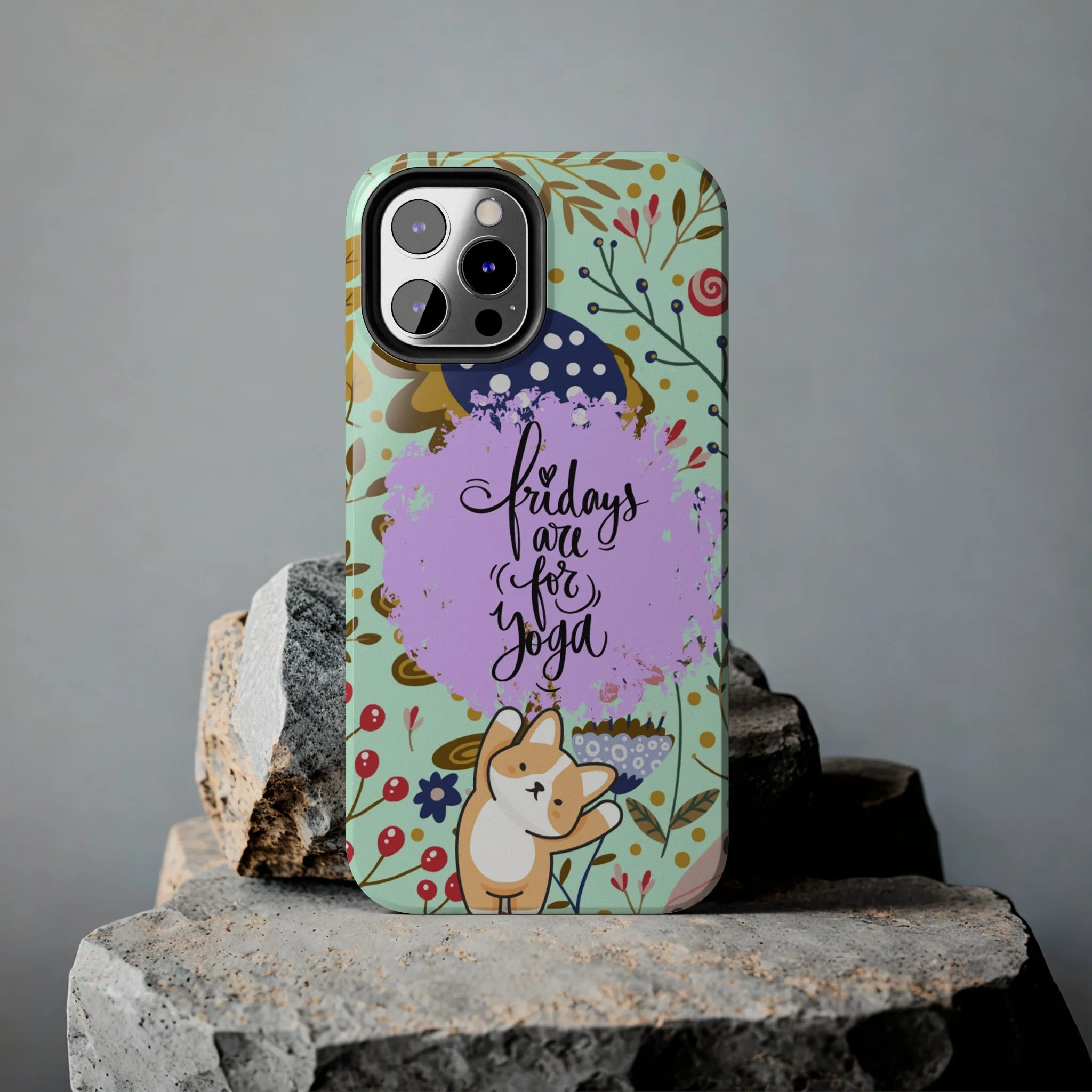 Fridays Are for Yoga Inspirational Cell Phone Case - Zen Lifestyle Cover