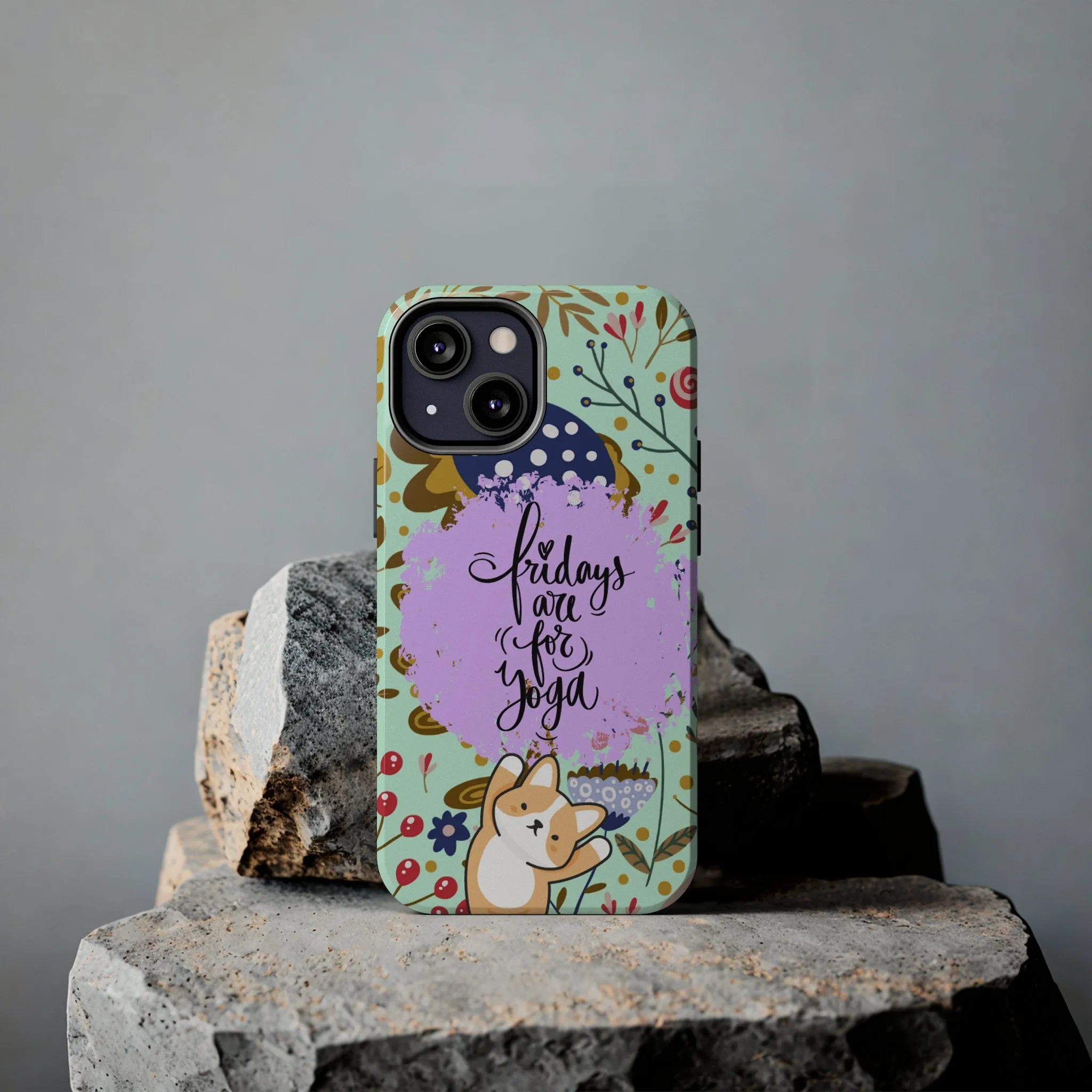 Fridays Are for Yoga Inspirational Cell Phone Case - Zen Lifestyle Cover