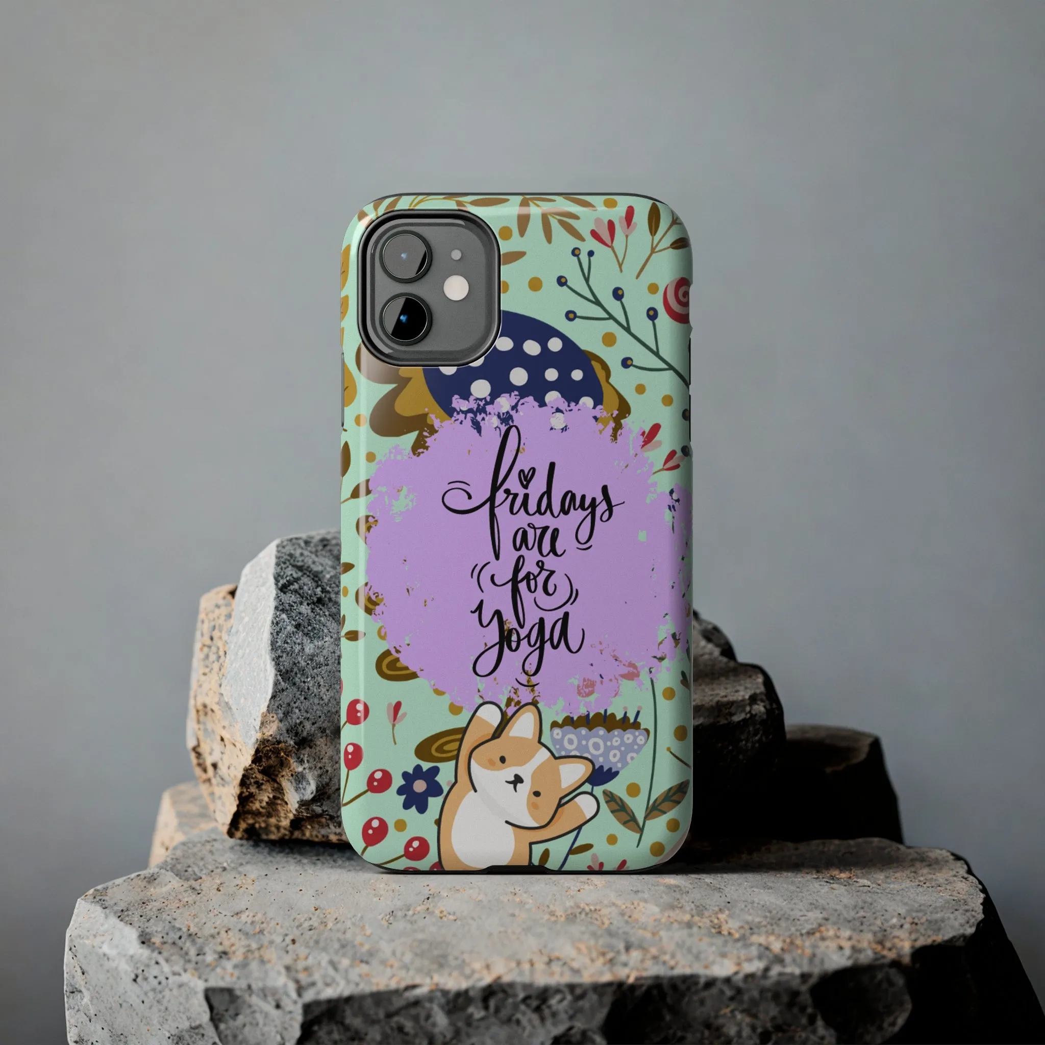 Fridays Are for Yoga Inspirational Cell Phone Case - Zen Lifestyle Cover