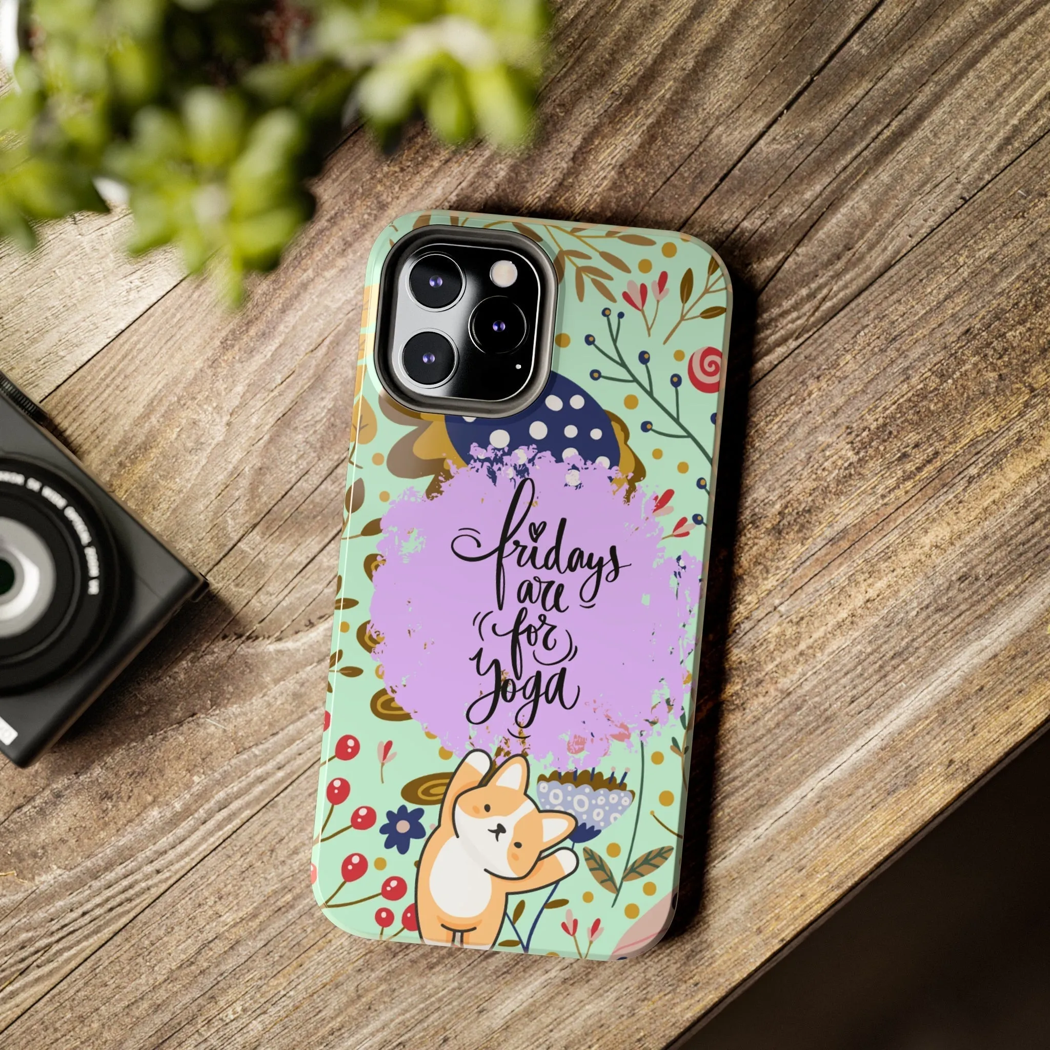 Fridays Are for Yoga Inspirational Cell Phone Case - Zen Lifestyle Cover