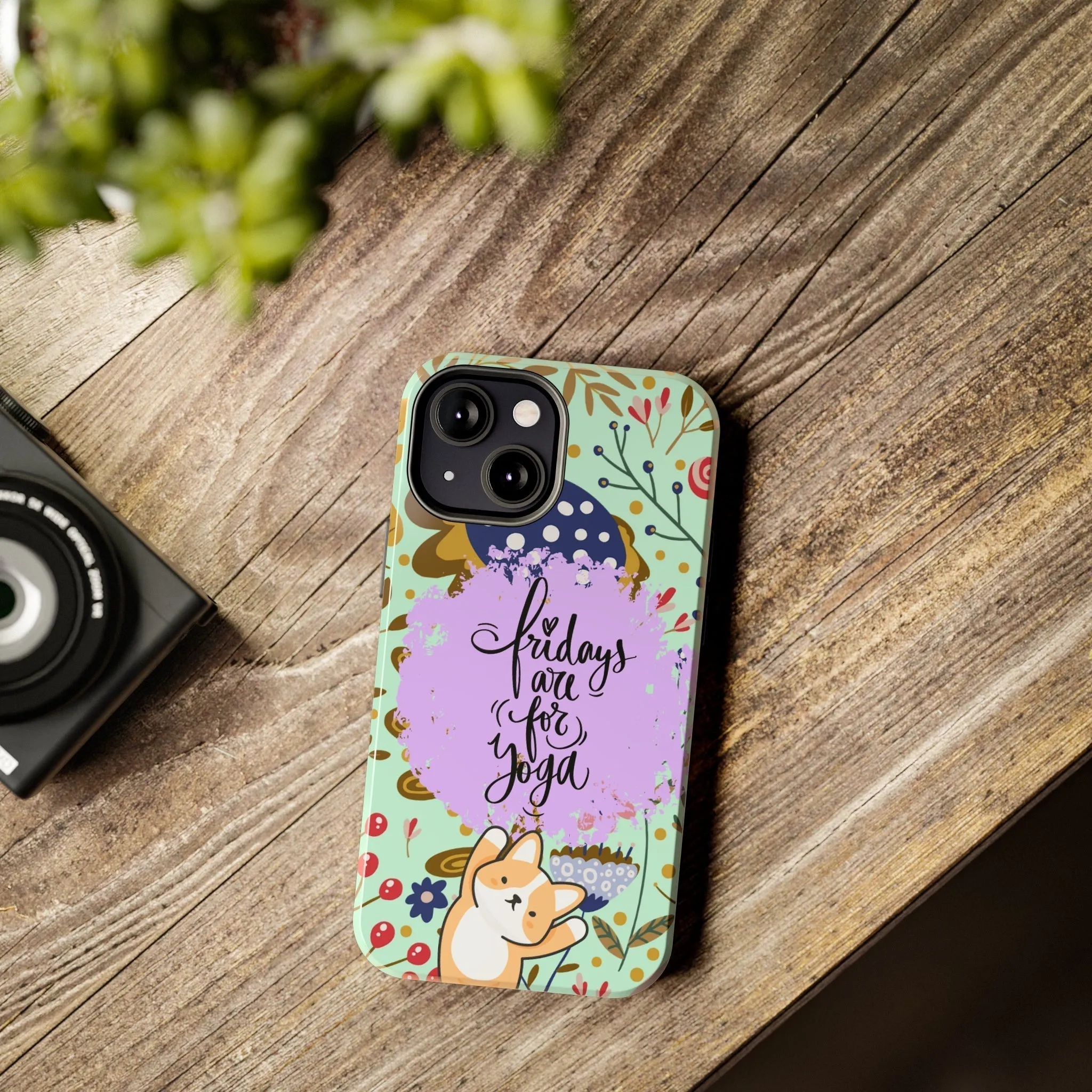 Fridays Are for Yoga Inspirational Cell Phone Case - Zen Lifestyle Cover