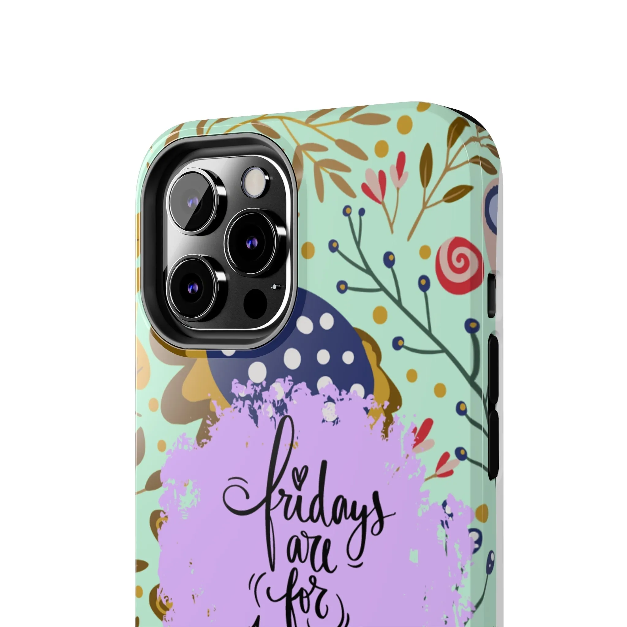 Fridays Are for Yoga Inspirational Cell Phone Case - Zen Lifestyle Cover